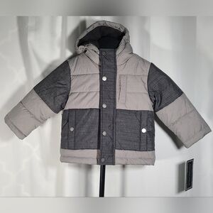 Rothschild Two-Tone Gray Kids Puffer Jacket